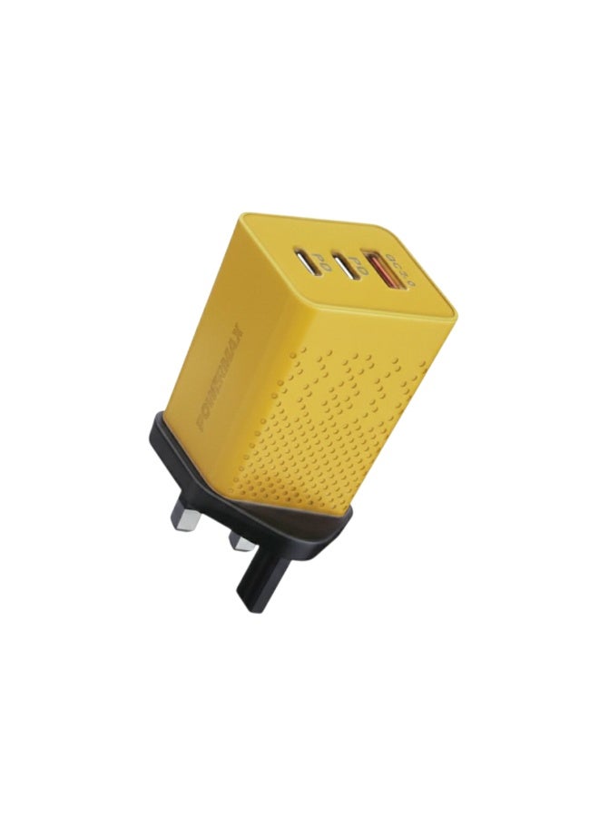 باور ماكس شاحن جداري POWERMAX MX103 بقدرة 45 واط ومنفذين سريعَيْن PD + USB - Image 2